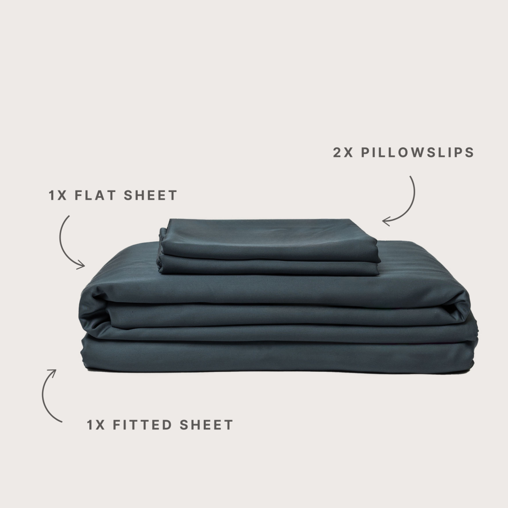 Bamboo Sheet Set - Navy