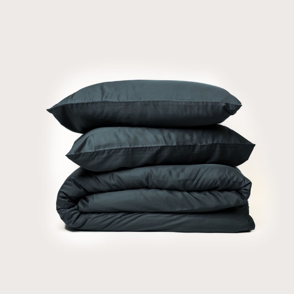 Bamboo Quilt Cover - Navy