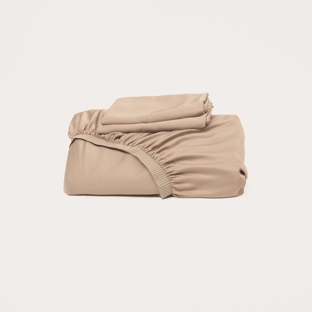 Bamboo Fitted Sheet & Pillowslips - Shell