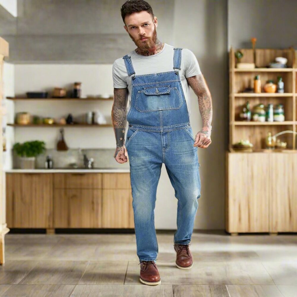  Denim Overalls