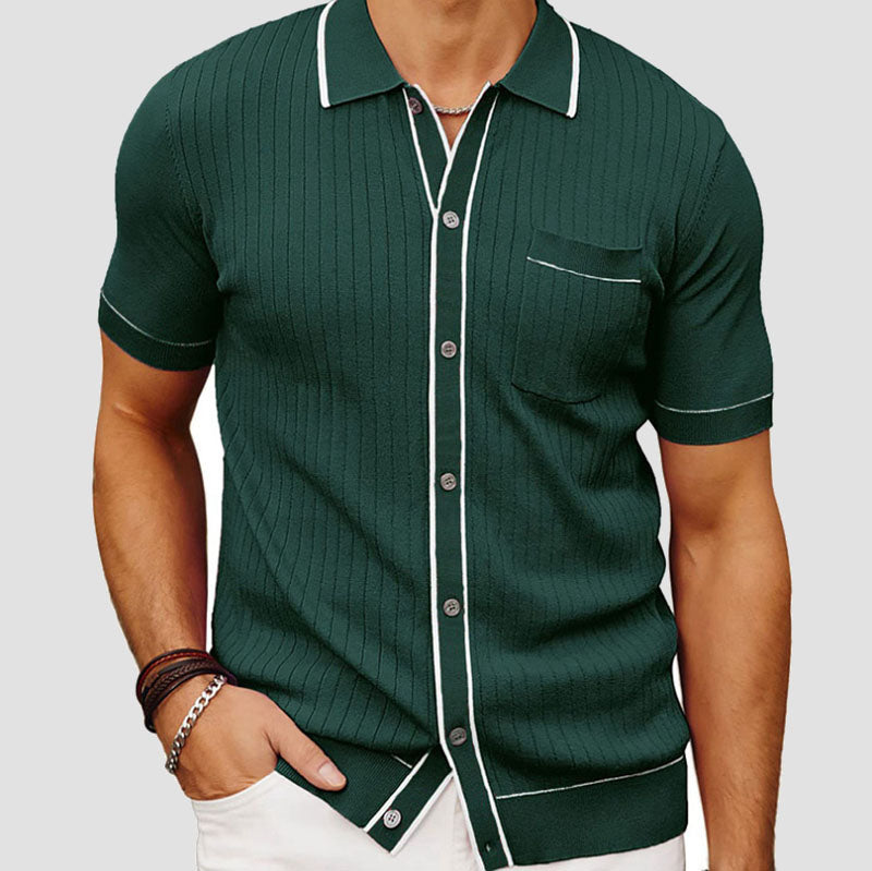 Henley Button Shirt
