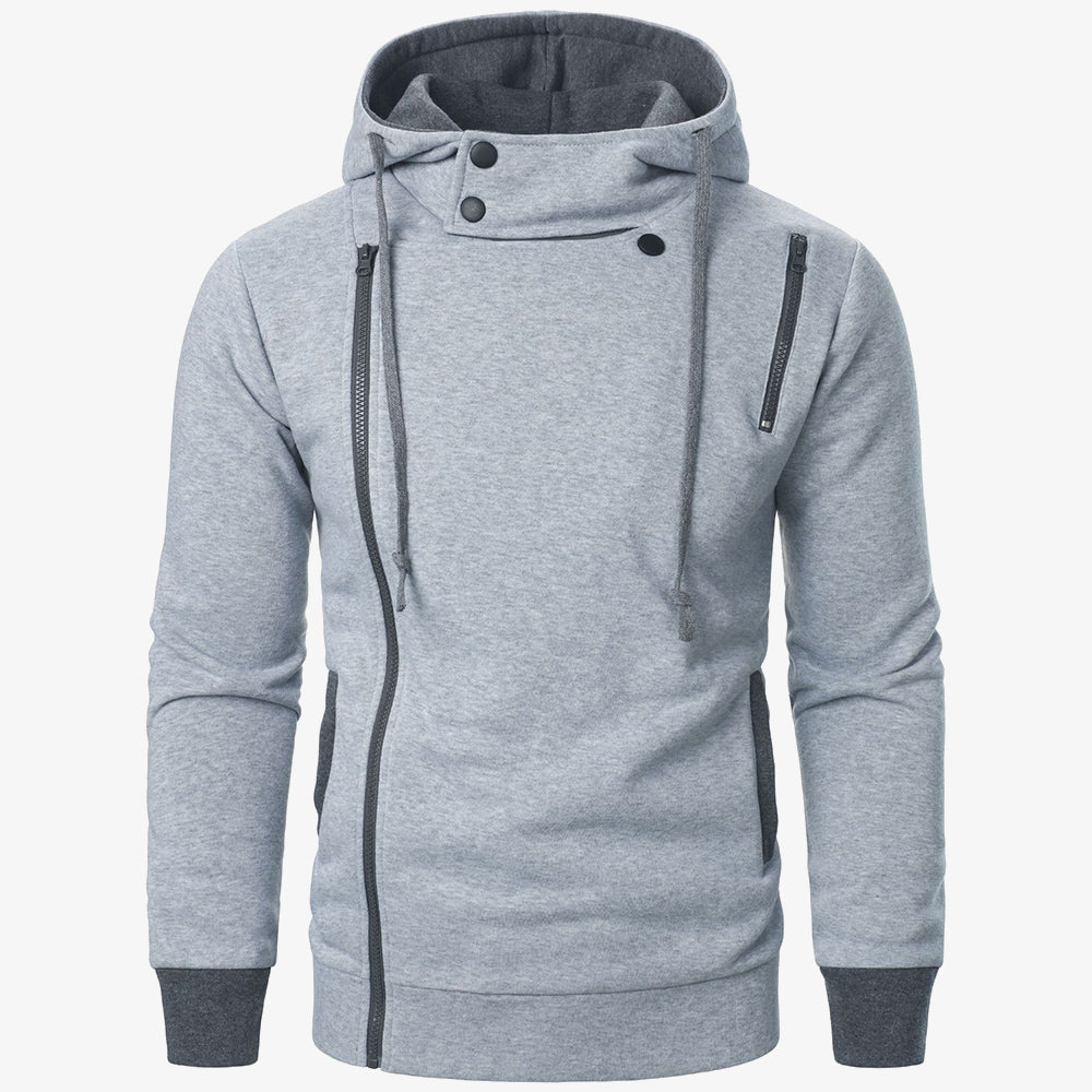 Side Zipper Streetwear Hoodie
