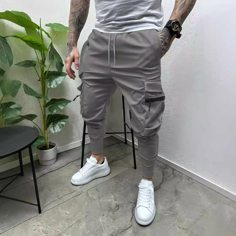  Pockets Tapered Pants