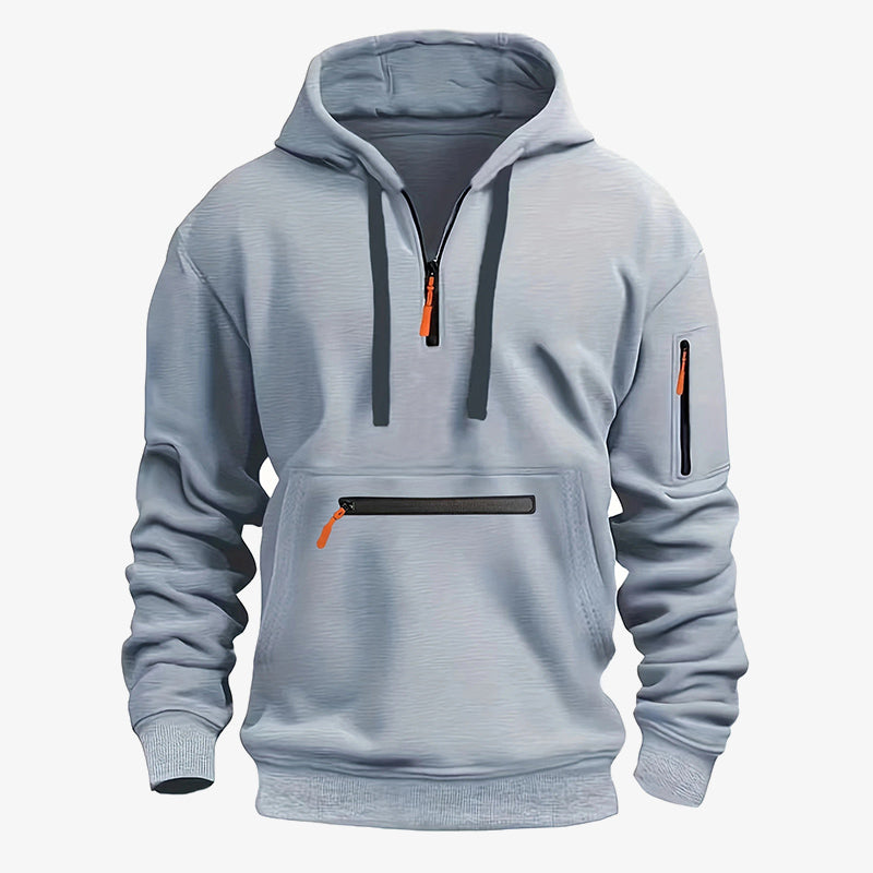 Natural Zipper Hoodie