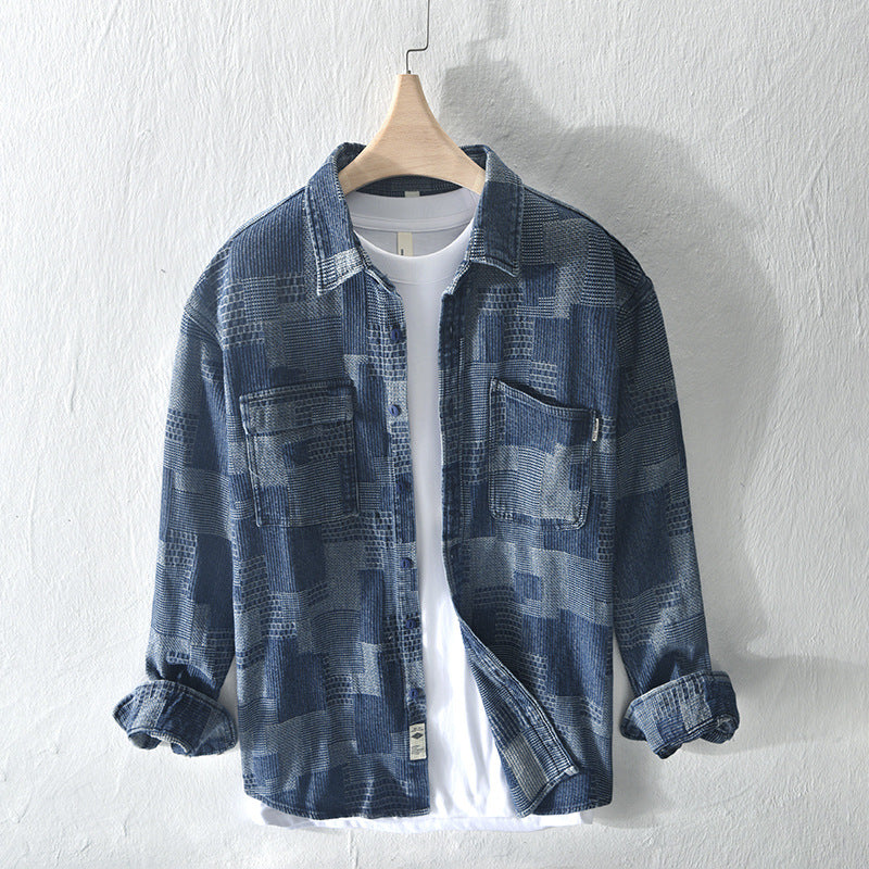 Leisure Plaid Pattern Shirt