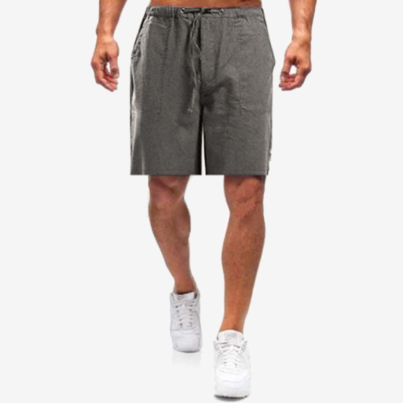 Linen Drawstring Shorts