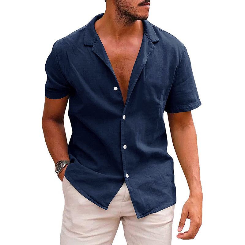 Solid Linen Shirt