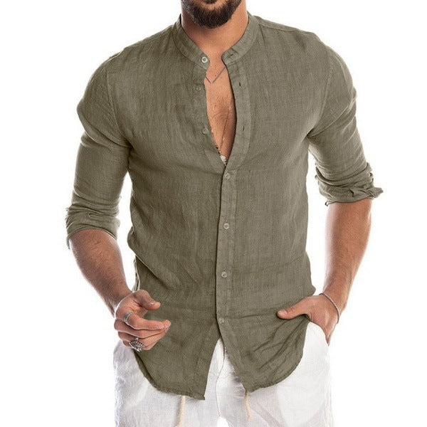 Long Sleeve Linen Shirt